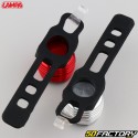 Front and rear round LED bicycle lights Lampa Bull Light