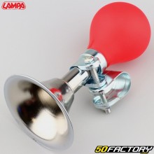 Bicycle trumpet bell, scooter Lampa chrome and red
