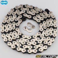 Fahrradkette 1 Speed ​​​​110 Links KMC K1 Wide Silver