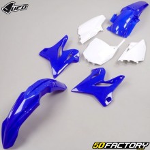 Kit de carenagens Yamaha YZ125, 250 (2015 - 2021) UFO azul e branco