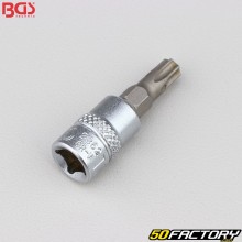 Douille à embout T30 Torx percé 1/4" BGS