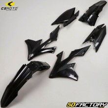 Plastic kit Suzuki RM-Z 250, 450 (since 2018) CeMoto black