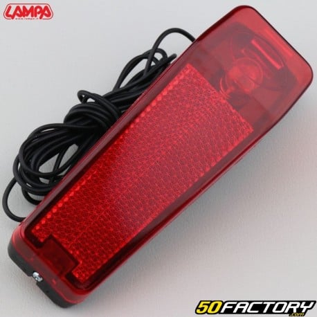 Bike rear light Lampa De-Luxe with reflector