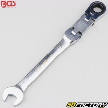 Llave combinada de trinquete de doble articulación BGS de 13 mm