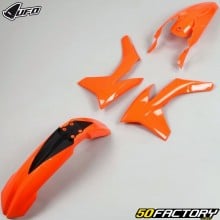 Kit carénages KTM EXC, EXC-F 125, 200, 250, 300... (2012 - 2013) UFO orange