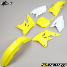 Kit de carenado Suzuki RM Z 250 (2007 - 2009) UFO blanco y amarillo