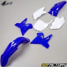 Kit plastiques Yamaha YZ 125, 250 (2002 - 2014) UFO bleu et blanc
