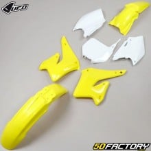 Kit de carenado Suzuki RM Z 250 (2004 - 2006) UFO amarillo y blanco