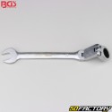 17 mm BGS double joint ratchet combination wrench