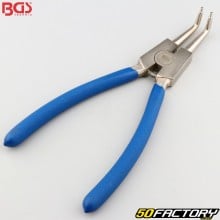 External circlip pliers angled 225 mm BGS