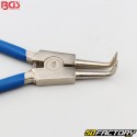 External circlip pliers angled 225 mm BGS
