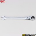 9mm BGS Articulated Ratchet Combination Wrench
