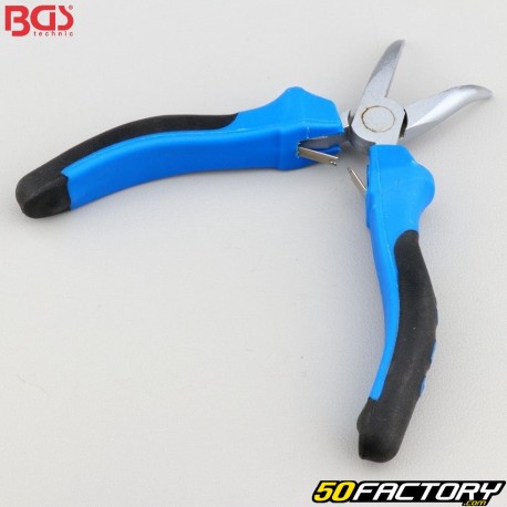 BGS 138 mm bent needle nose pliers