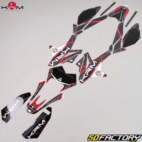 Kit decorativo Beta RR Pro Ride vermelho