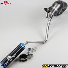 Terminale scarico Rieju MRT KRM Pro Ride Supermotard 80/90cc silenziatore blu