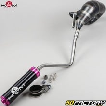 Escape Rieju MRT KRM Pro Ride Supermotard 80/90cc silenciador rosa