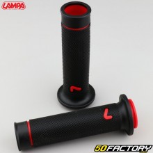 Manopole Lampa Sport-Grip nero e rosso