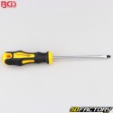 Flat screwdriver 3x80 mm BGS yellow