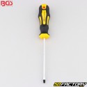 Flat screwdriver 3x80 mm BGS yellow