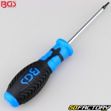 Torx screwdriver drilled T8x80 mm BGS