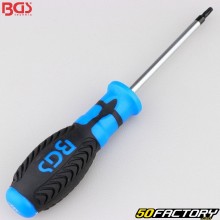 Torx screwdriver drilled T15x80 mm BGS