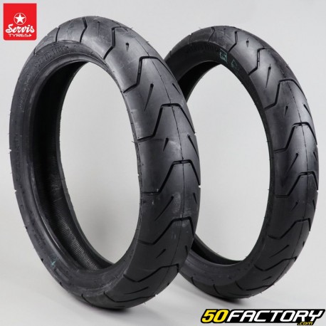 100/80-17 52 130, 70/17-62 XNUMX tires Servis Instinct