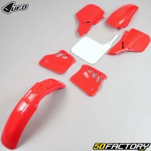 Kit de plástico Honda CR XNUMX R (XNUMX - XNUMX) UFO  vermelho e branco