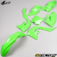 Kawasaki KX plastics kit UFO green
