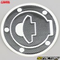 Sticker de trappe de réservoir d'essence Lampa type Ducati carbone