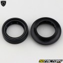 Fork oil seal and dust cover 27x37x10.5 mm Peugeot Kisbee
