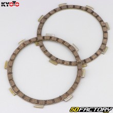 Lined clutch discs Yamaha DT MX, DR, FS1...50 Kyoto