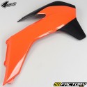 Kit carenado KTM EXC, EXC-F 125, 200, 250, 300... (2014 - 2016) UFO naranja y negro