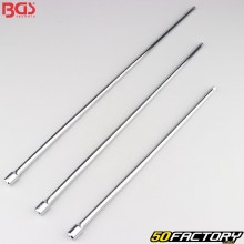 Extensões de 300, 380, 450 mm para catraca 1/4" BGS (Pacote 3)