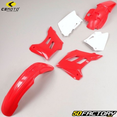 Plastic kit Gas Gas EC 50 Rookie (2001 - 2005), 125, 250, 300 (2005 - 2006) CeMoto red and white