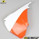 Kit carénages KTM EXC, EXC-F 125, 200, 250, 300... (2014 - 2016) CeMoto orange et blanc
