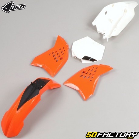 Kit de carenagem KTM SX 65 (2012 - 2015) UFO laranja e branco