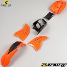 Kit de plástico KTM SX 65 (2012 - 2015) CeMoto laranja e preto