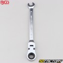 8mm BGS Articulated Ratchet Combination Wrench