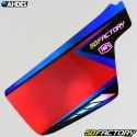 Kit decorativo Yamaha PW 50 Ahdes azul e vermelho holográfico