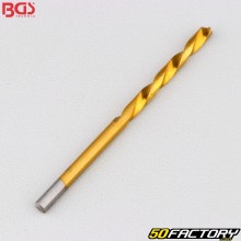 4 mm HSS titanium BGS steel drill bit cutting left