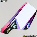 Kit decorativo Yamaha PW 50 Ahdes rosa e branco holográfico