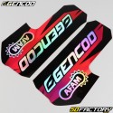 Kit decorativo Masai Ultimate,  Hanway Furious Gencod holográfico negro y rojo