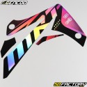 Dekor kit Rieju MRT, Marathon Gencod schwarz und rosa holografisch
