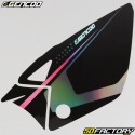 Kit decorativo Rieju MRT, Maratón Gencod holográfico negro y rosa