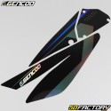 Kit grafiche adesivi Derbi DRD, Gilera SMT,  RCR (2011 - 2017) Gencod olografico nero e blu (scrittura DRD)