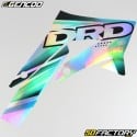 Kit decorativo Derbi DRD, Gilera SMT,  RCR (2011 - 2017) Gencod holográfico branco e turquesa (escrita DRD)