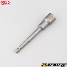 Bussola a percussione per trapano 13 mm 6 punta 1 / 4&quot; BGS extra lunga