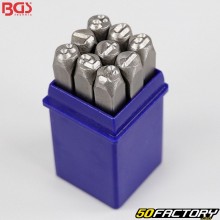 Punches for striking digits 6 mm BGS