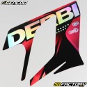 Kit decorativo Derbi Senda DRD Racing (2004 - 2010) Gencod holográfico negro y rojo