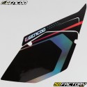 Kit decorativo Beta RR 50, motociclista, Track (2004 - 2010) Gencod preto e vermelho holográfico